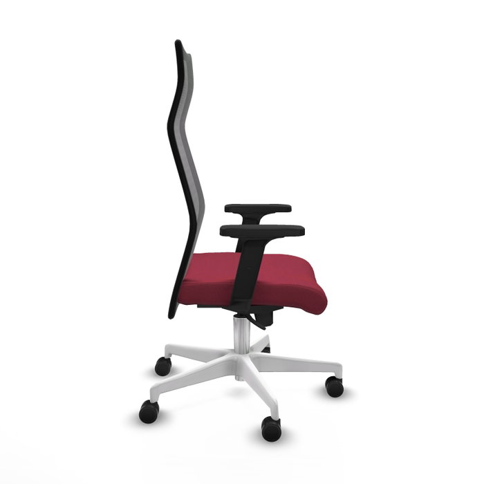 Piqueras y Crespo Chaise de Bureau Albacete Granate et Noir Piqueras y Crespo Chaise de Bureau Albacete Granate et Noir