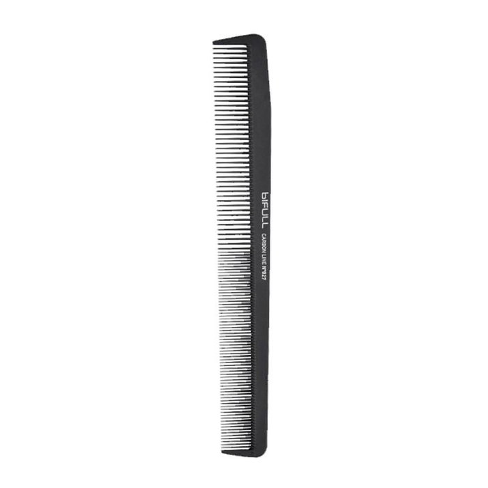 Bifull Peigne de coupe professionnel anti-statique en fibre de carbone résistant à la chaleur - Modèle N°27 Bifull Peigne de coupe professionnel anti-statique en fibre de carbone résistant à la chaleur - Modèle N°27