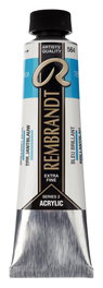 Rembrandt Peinture Acrylique en Tube 40 ml Azul Brillante 564