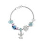 Bracelet charm Stitch Disney argenté avec breloques - PEERS HARDY