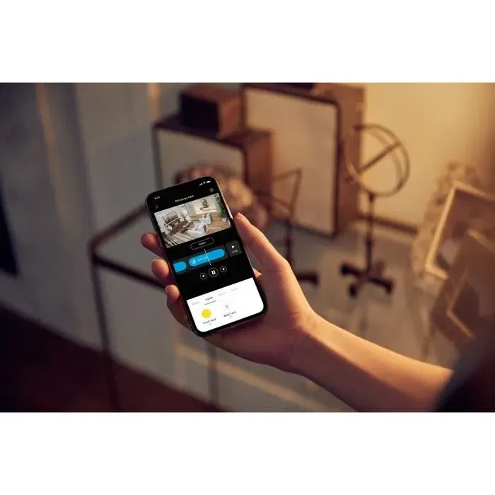 Ring - Caméra de Surveillance Intérieure 2ème Génération - Pack de 2 - Blanc - Vision Nocturne Couleur et Vidéo HD 1080p