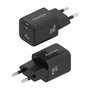 Chargeur mural Aisens ASCH-30W2P021-BK Noir Multicouleur 33 W