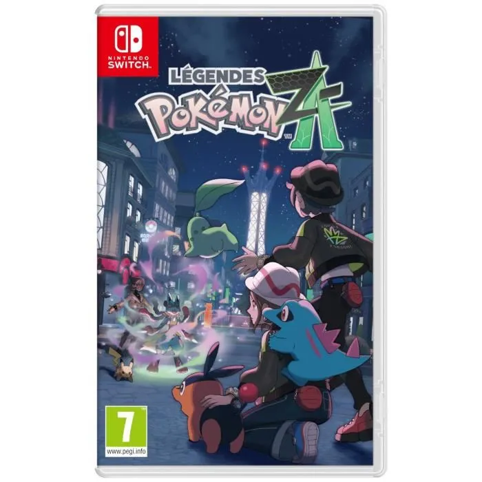 Nintendo Légendes Pokémon : Z-A - Jeu pour Nintendo Switch - Version Française Nintendo Légendes Pokémon : Z-A - Jeu pour Nintendo Switch - Version Française