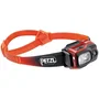 Petzl SWIFT RL Lampe frontale rechargeable 1100 lm USB IPX4 Noir/Orange (Batterie intégrée 2350 mAh, lumière rouge/blanc, sangle réglable)
