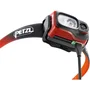 Petzl SWIFT RL Lampe frontale rechargeable 1100 lm USB IPX4 Noir/Orange (Batterie intégrée 2350 mAh, lumière rouge/blanc, sangle réglable)