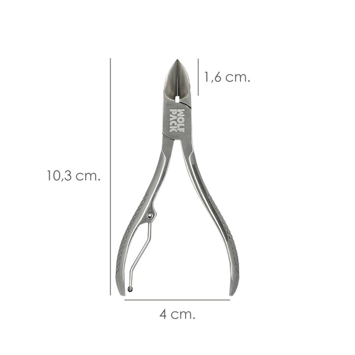 WOLFPACK LINEA PROFESIONAL Pince Coupe-ongles 104 mm WOLFPACK LINEA PROFESIONAL Pince Coupe-ongles 104 mm
