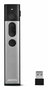 Dicota Présentateur Laser sans Fil avec Laser Vert et Récépteur USB, Batterie Rechargeable, Portée 30m