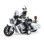 TACHAN Moto de Police Héros de la Ville 1:10 avec Lumière et Son