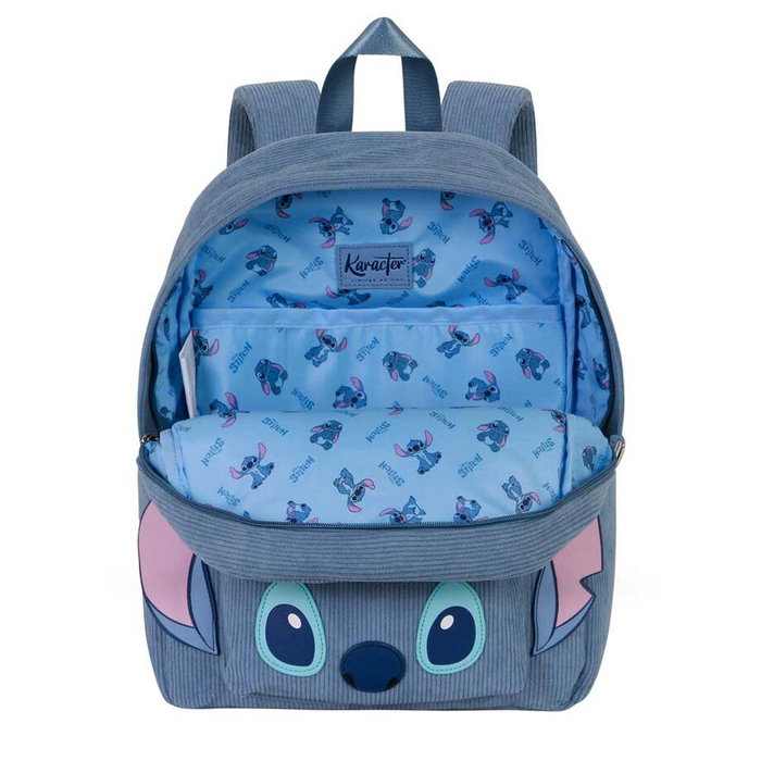 KARACTERMANIA Sac à Dos 27 cm Roy Sight Stitch Disney avec Motif Point de Croix