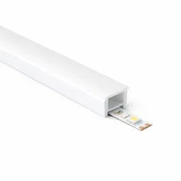 Profilé en silicone IP65 pour bandes LED 6mm, 10x10mm, rouleau 100 mètres - Protection et diffusion de lumière
