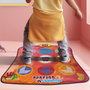 Deqube - Tapis de danse musical Bluetooth interactif pour enfants avec niveaux de jeu et lumières - Développe coordination et motricité - 6 langues
