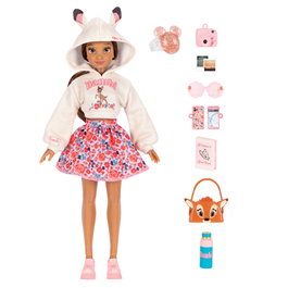 JAKKS PACIFIC - Poupée Fashion Doll Bambi Disney ily 4Ever 25 cm avec accessoires - +6 ans