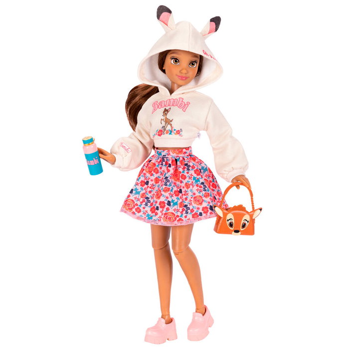 JAKKS PACIFIC - Poupée Fashion Doll Bambi Disney ily 4Ever 25 cm avec accessoires - +6 ans