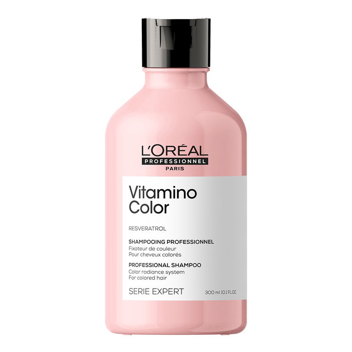 L'Oréal Professionnel Paris Shampoing Vitamine Couleur Cheveux Teintés Protection Couleur 300 ml