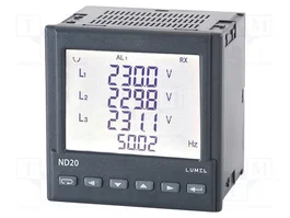 LUMEL ND20 Mesureur de paramètres du réseau numérique