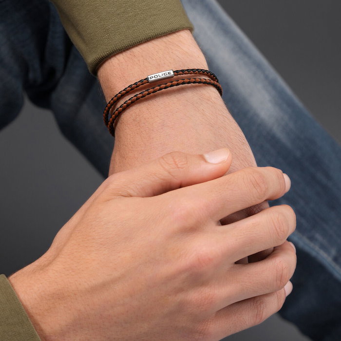 Bracelet Homme Police PEAGB0079803