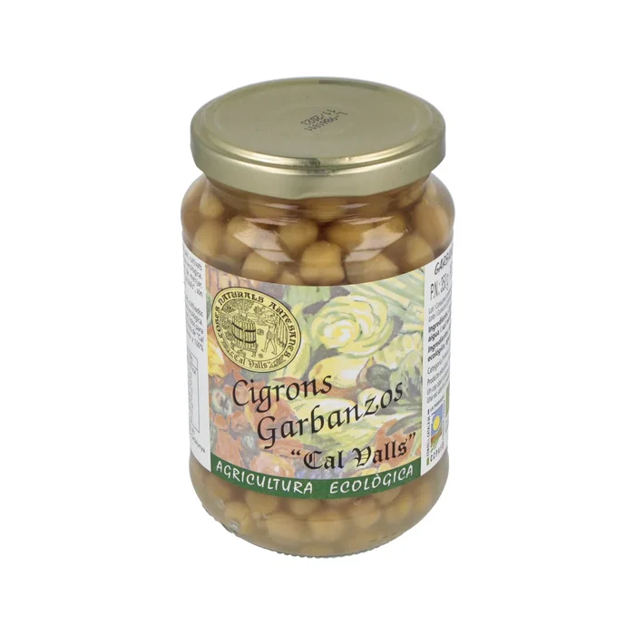 CAL VALLS Pois chiches cuits ECO 350g CAL VALLS Pois chiches cuits ECO 350g