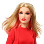 Barbie - Poupée Signature Kylie Minogue JBJ38 Mattel - Collectionnable - Tenue rouge 'Padam Padam' inspirée de Mugler