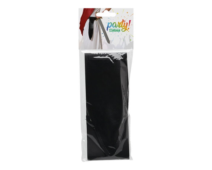 Étui de ceinture pour épée noire en simili cuir
