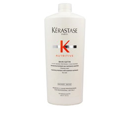 Kerastase - Bain Nutritif Satin 1 - Shampooing Hydratant pour Cheveux Secs - 1000 ml