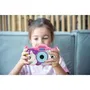 Lexibook Camera pour Enfants Rechargeable USB-C avec Protection en Silicone Licorne - Pour Enfants à Partir de 3 Ans, Utilisation Intérieure