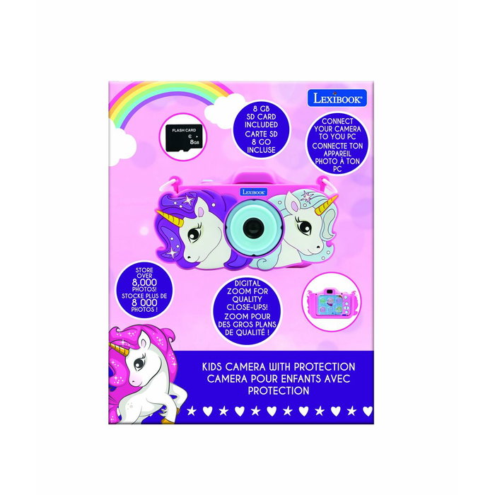 Lexibook Appareil Photo Numérique Unicorns Rose