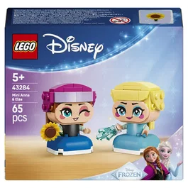 Lego Disney La Reine des Neiges 43284 - Anna et Elsa Miniatures - Jeu de Construction avec Personnages et Accessoires