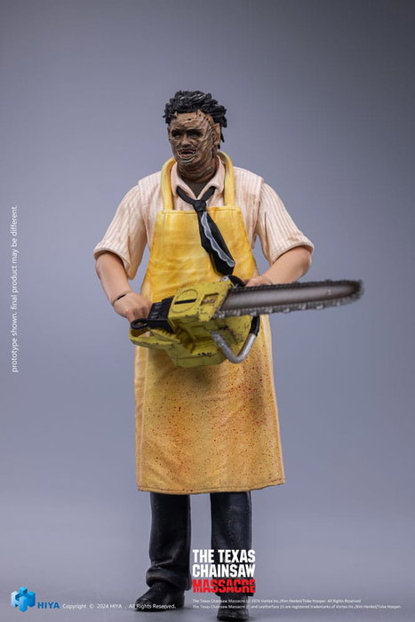 Hiya Toys Texas Chainsaw Massacre (1974) Figurine 1/18 Exquisite Mini LeatherFace - Killing Mask Standard Ver. 11 cm