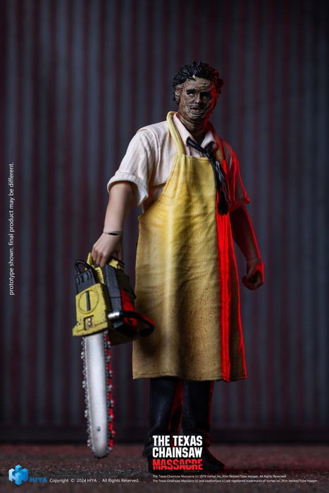 Hiya Toys Texas Chainsaw Massacre (1974) Figurine 1/18 Exquisite Mini LeatherFace - Killing Mask Standard Ver. 11 cm