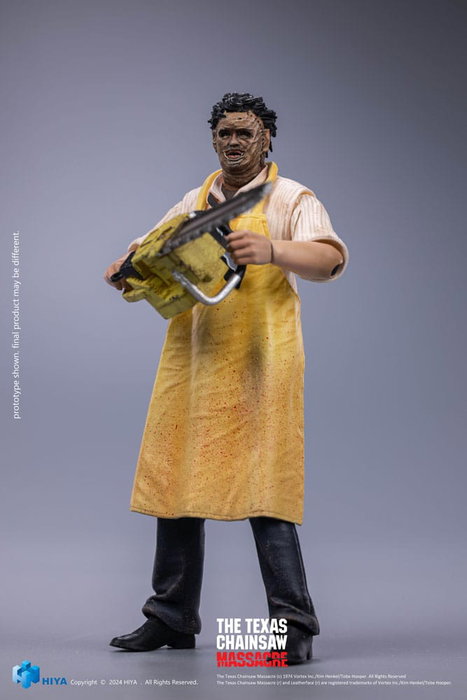 Hiya Toys Texas Chainsaw Massacre (1974) Figurine 1/18 Exquisite Mini LeatherFace - Killing Mask Standard Ver. 11 cm
