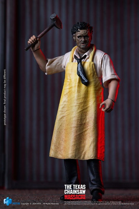 Hiya Toys Texas Chainsaw Massacre (1974) Figurine 1/18 Exquisite Mini LeatherFace - Killing Mask Standard Ver. 11 cm