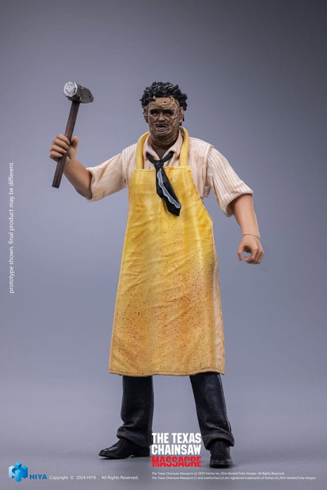 Hiya Toys Texas Chainsaw Massacre (1974) Figurine 1/18 Exquisite Mini LeatherFace - Killing Mask Standard Ver. 11 cm