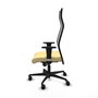 Piqueras y Crespo Chaise de Bureau Albacete Crème et Noir