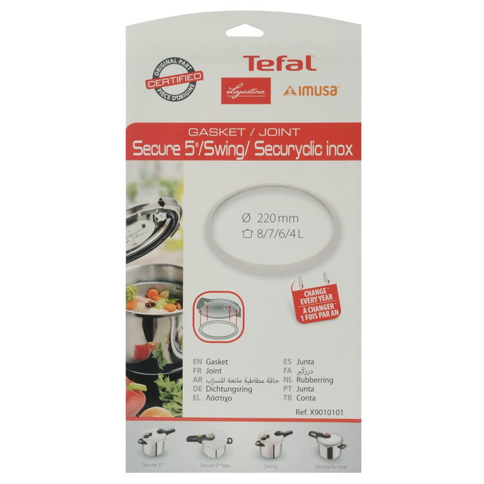 Joint pour cocotte Tefal Acier inoxydable Plastique