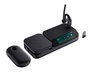 Yealink BH71 Workstation Pro Casque Bluetooth UC Professionnel avec Station d'accueil, Charge Sans-fil Qi, Écran Tactile, Réduction de Bruit 4 Micros, Autonomie 30h