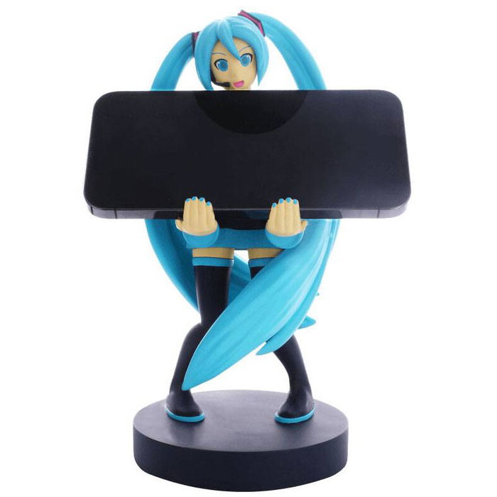 EXQUISITE GAMING Cable Guy - Figure de support et de charge Hatsune Miku 21cm - Compatible PS5, Xbox Series, iPhone, manettes EXQUISITE GAMING Cable Guy - Figure de support et de charge Hatsune Miku 21cm - Compatible PS5, Xbox Series, iPhone, manettes