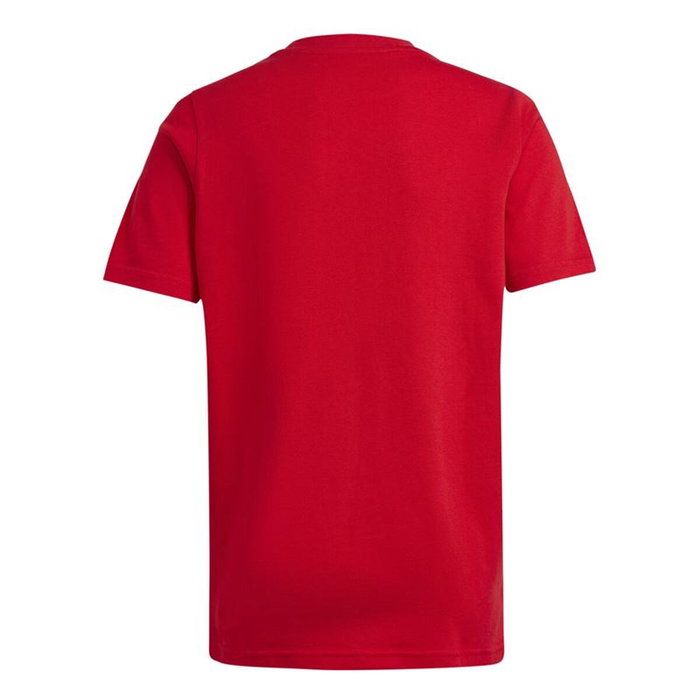 T shirt à manches courtes Enfant Adidas Camo Linear 11-12 ans Rouge