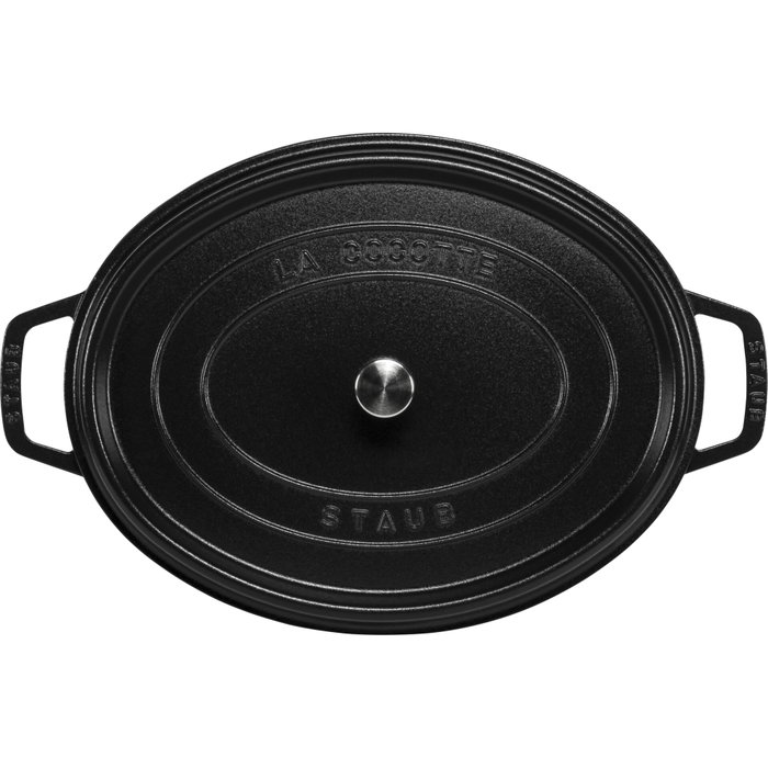 Zwilling Staub Rôtissoir ovale 41cm 12l noir Zwilling Staub Rôtissoir ovale 41cm 12l noir