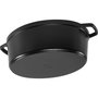 Zwilling Staub Rôtissoir ovale 41cm 12l noir
