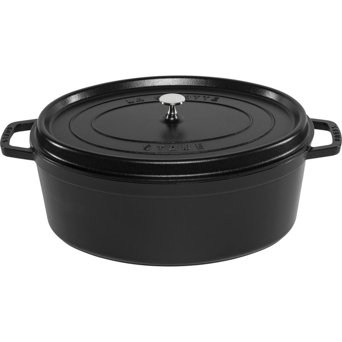 Zwilling Staub Rôtissoir ovale 41cm 12l noir Zwilling Staub Rôtissoir ovale 41cm 12l noir