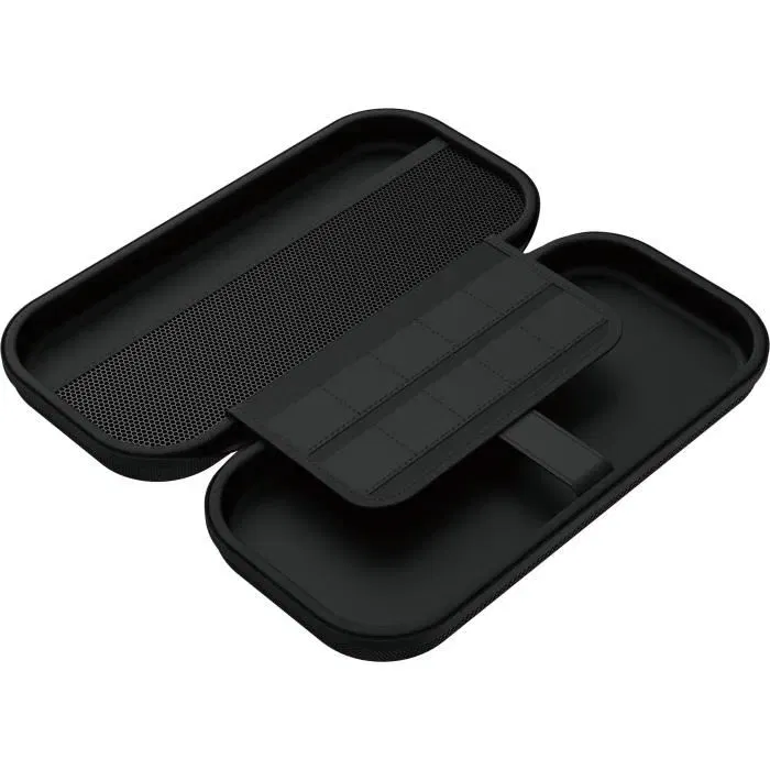 Venom - Sacoche de protection et transport pour Nintendo Switch 2 - Compatible Switch, OLED et Lite - Verre trempé 9H - Noir