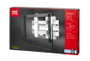 One For All WM6661 Support Mural TV Ultra Slim à Pivot 120°, Blanc/Noir, Compatible 32 à 90 pouces