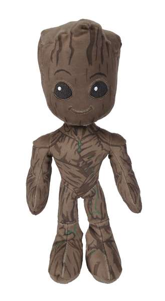 Smoby Peluche Groot Gardiens de la Galaxie 25 cm - Figurine en peluche douce pour enfants