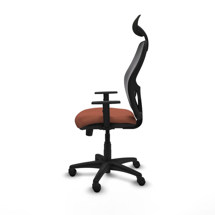 Piqueras Y Crespo Alocén Chaise de bureau avec mécanisme synchrone, Marron/Noir Piqueras Y Crespo Alocén Chaise de bureau avec mécanisme synchrone, Marron/Noir