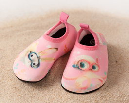 KioKids Escarpins de bébé antidérapants roses - EUR 21