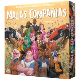 Aporta Games Jeu de Société Malas Compañías Réf. AGBC01ES À partir de 8 ans Version Espagnole