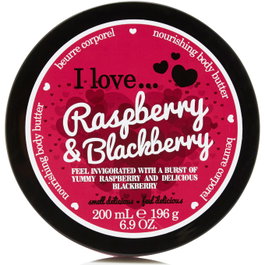 I Love Beurre corporel Framboise & Mûre, 200 ml