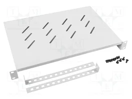 LANBERG Étagère de rack fixe 1U 19 pouces gris