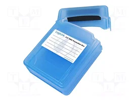LOGILINK Boîtier pour deux disques HDD 2,5 pouces bleu