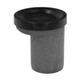 ABRISA Manchon Excentrique WC en PVC 90 mm